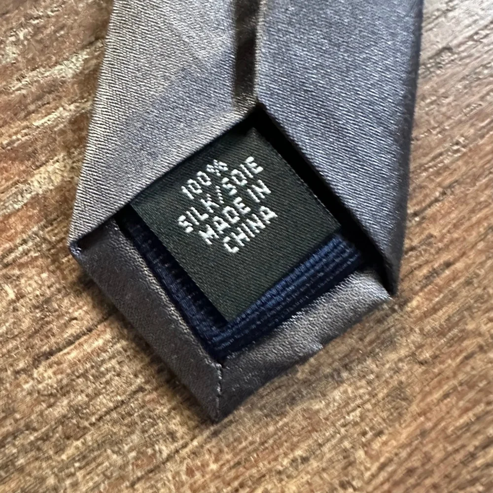 Men's Michael Kors Gray Silk Tie One Size